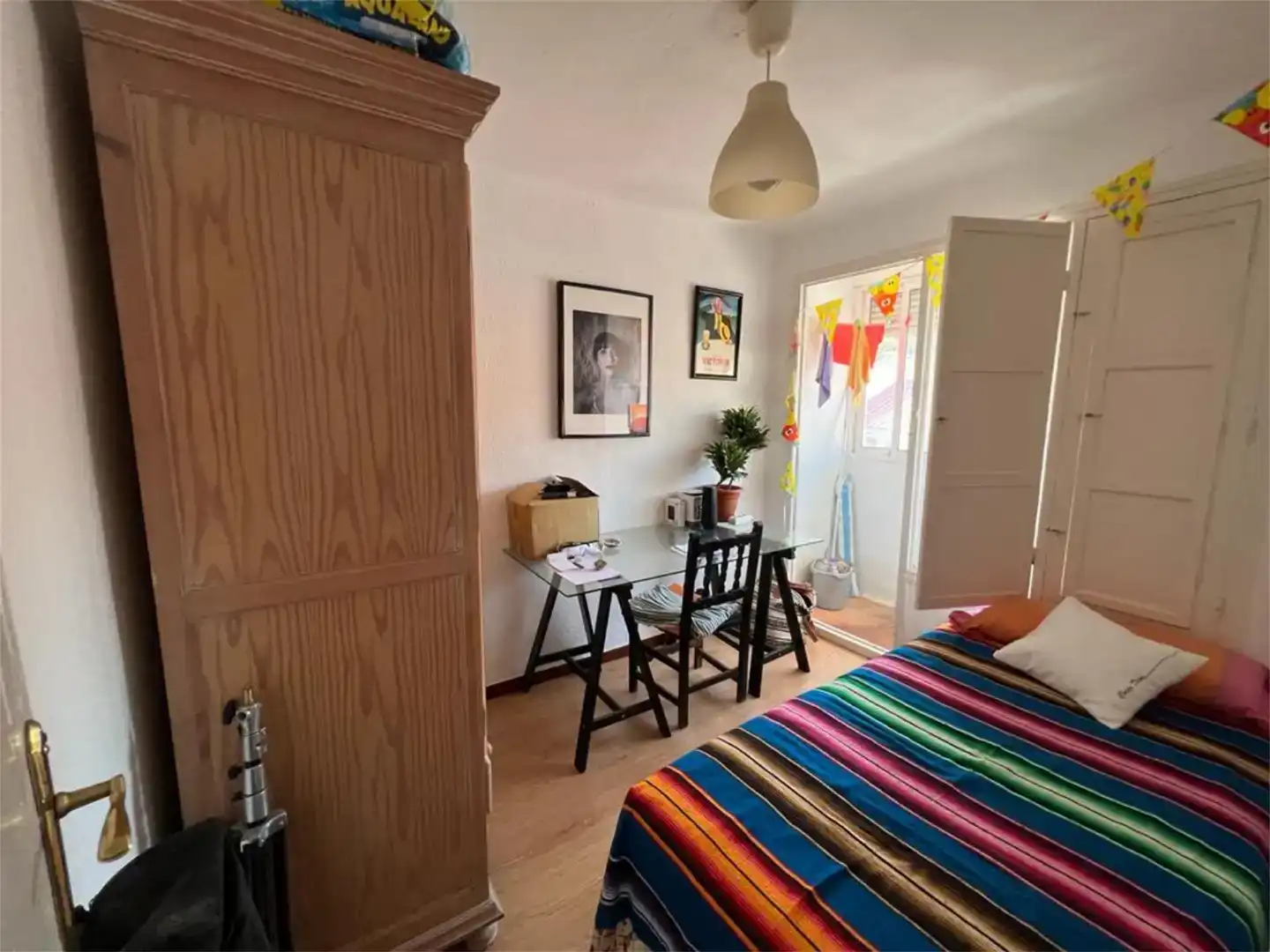 Schlafzimmer von Wohnungen zur Miete in Málaga Capital