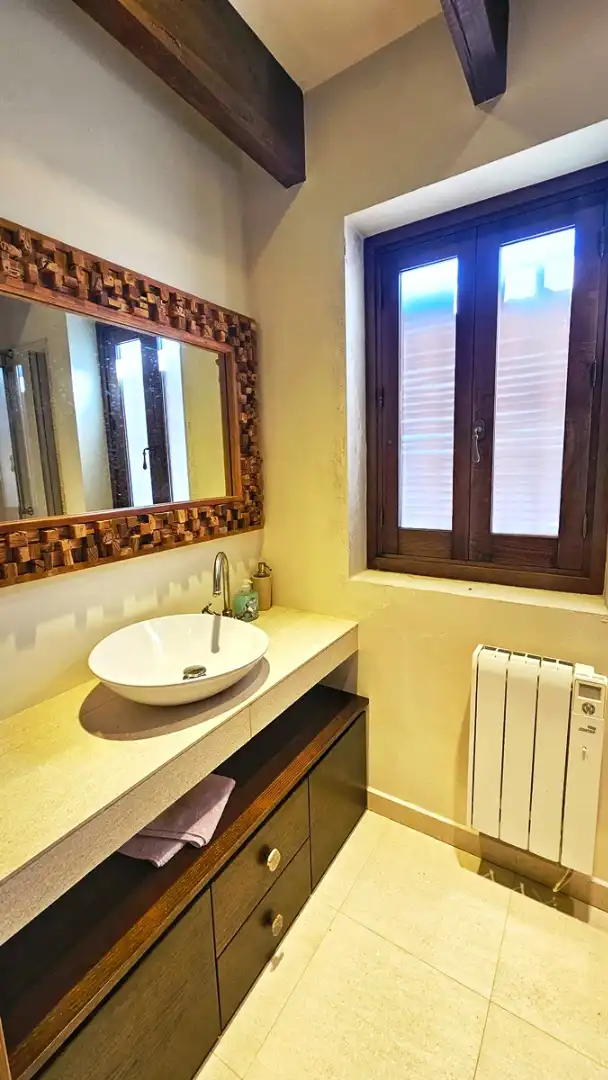 Bathroom of Houses for sale in Alájar  with Heating, Private garden and Terrace