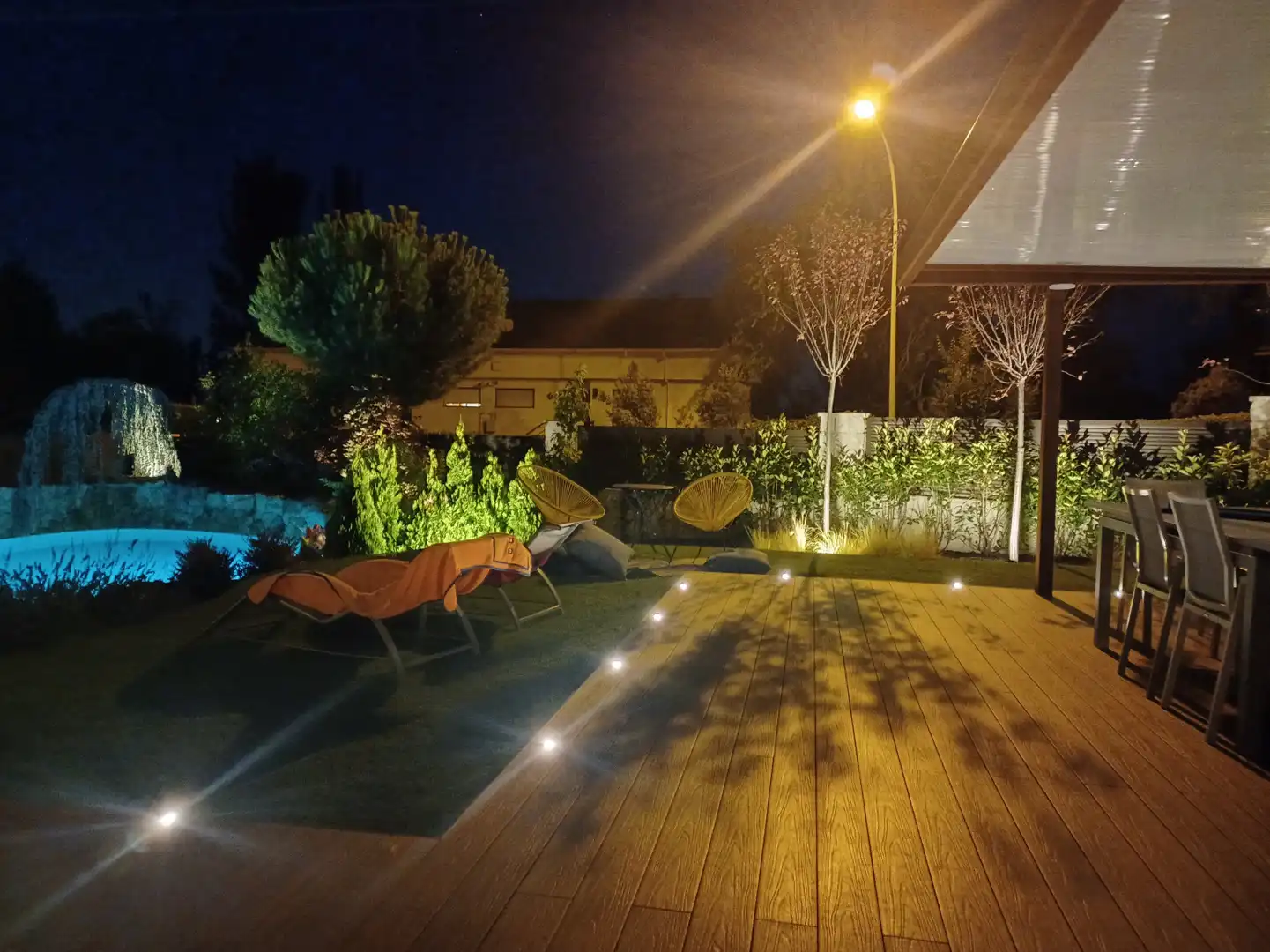 Terraza de Casa o chalet en venta en Hoyo de Manzanares con Aire acondicionado, Calefacción y Jardín privado