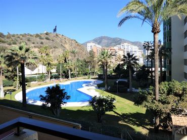 Apartament amb piscina de lloguer a Playa de los Boliches