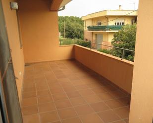 Terrasse von Wohnung miete in Bescanó mit Terrasse und Balkon