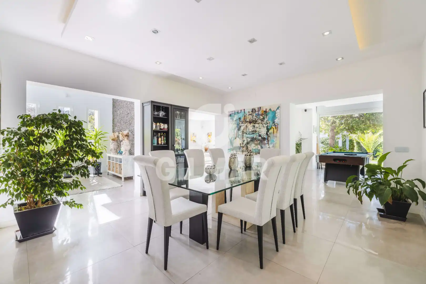 Dining room of Houses for sale in Las Rozas de Madrid  with Air Conditioner, Heating and Private garden