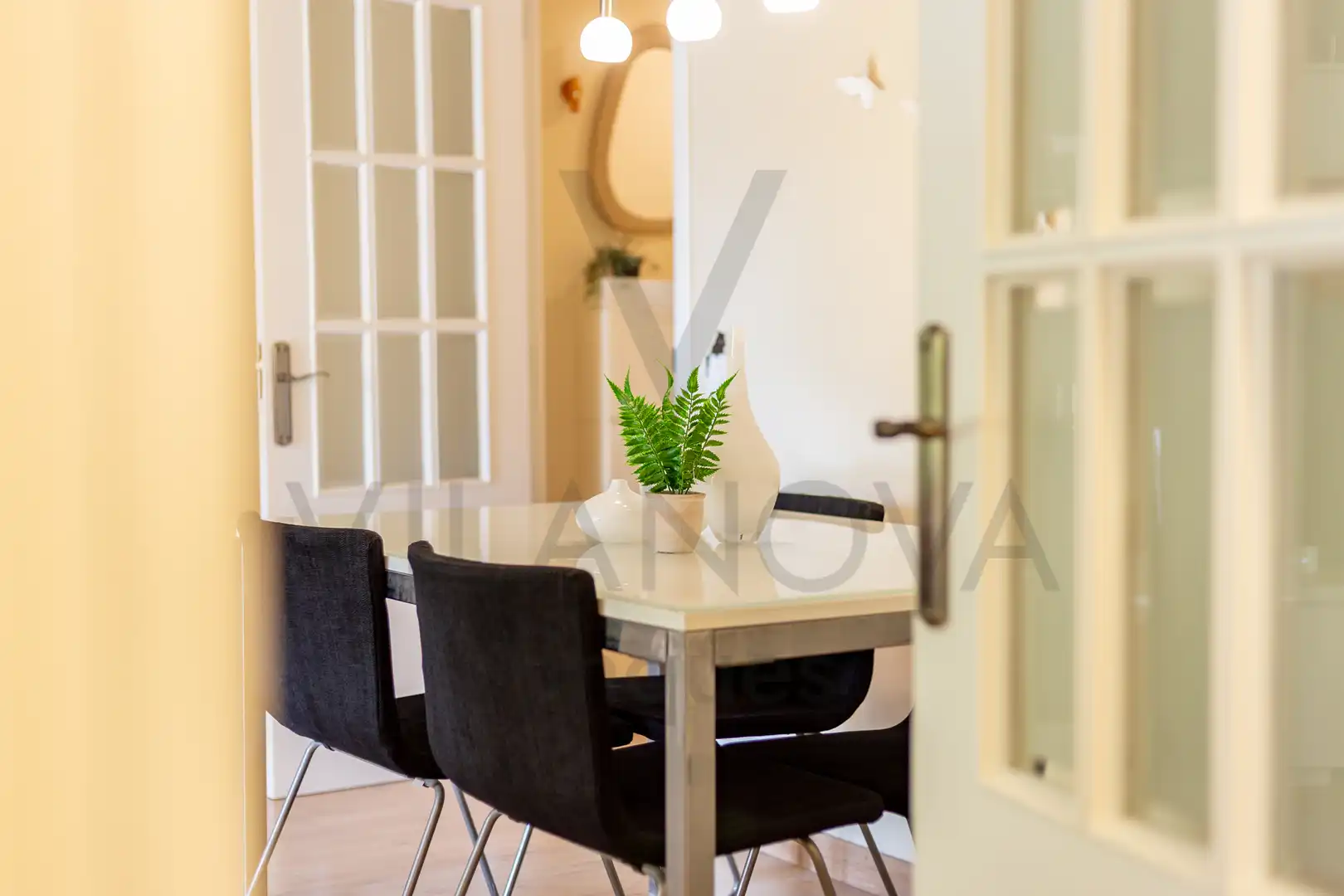Esszimmer von Wohnung zum Verkauf in Reus mit Klimaanlage, Heizung und Terrasse