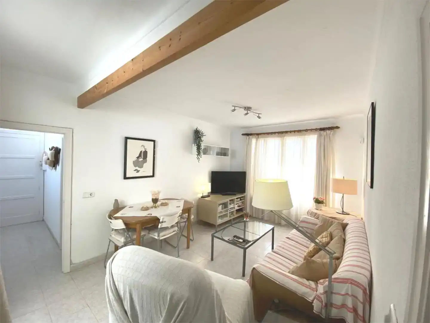 Sala de estar de Casa adosada en venta en Santa Margalida con Aire acondicionado y Balcón