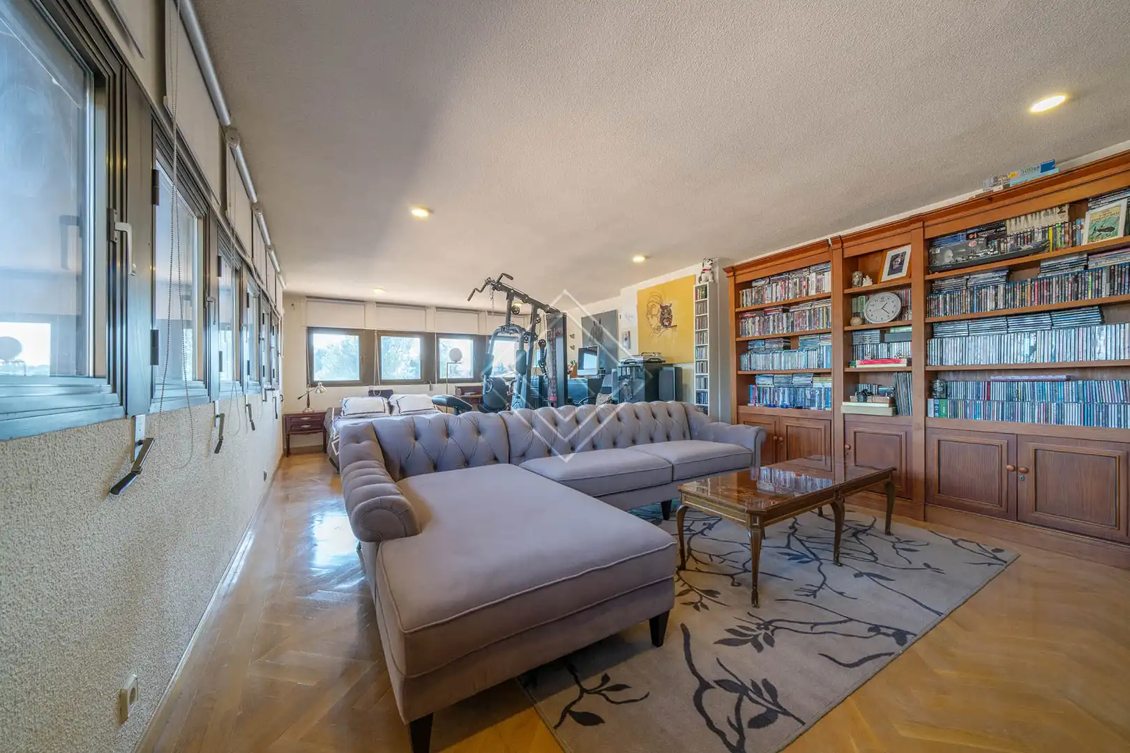 Sala de estar de Casa o chalet en venta en Madrid con Aire acondicionado, Calefacción y Jardín privado