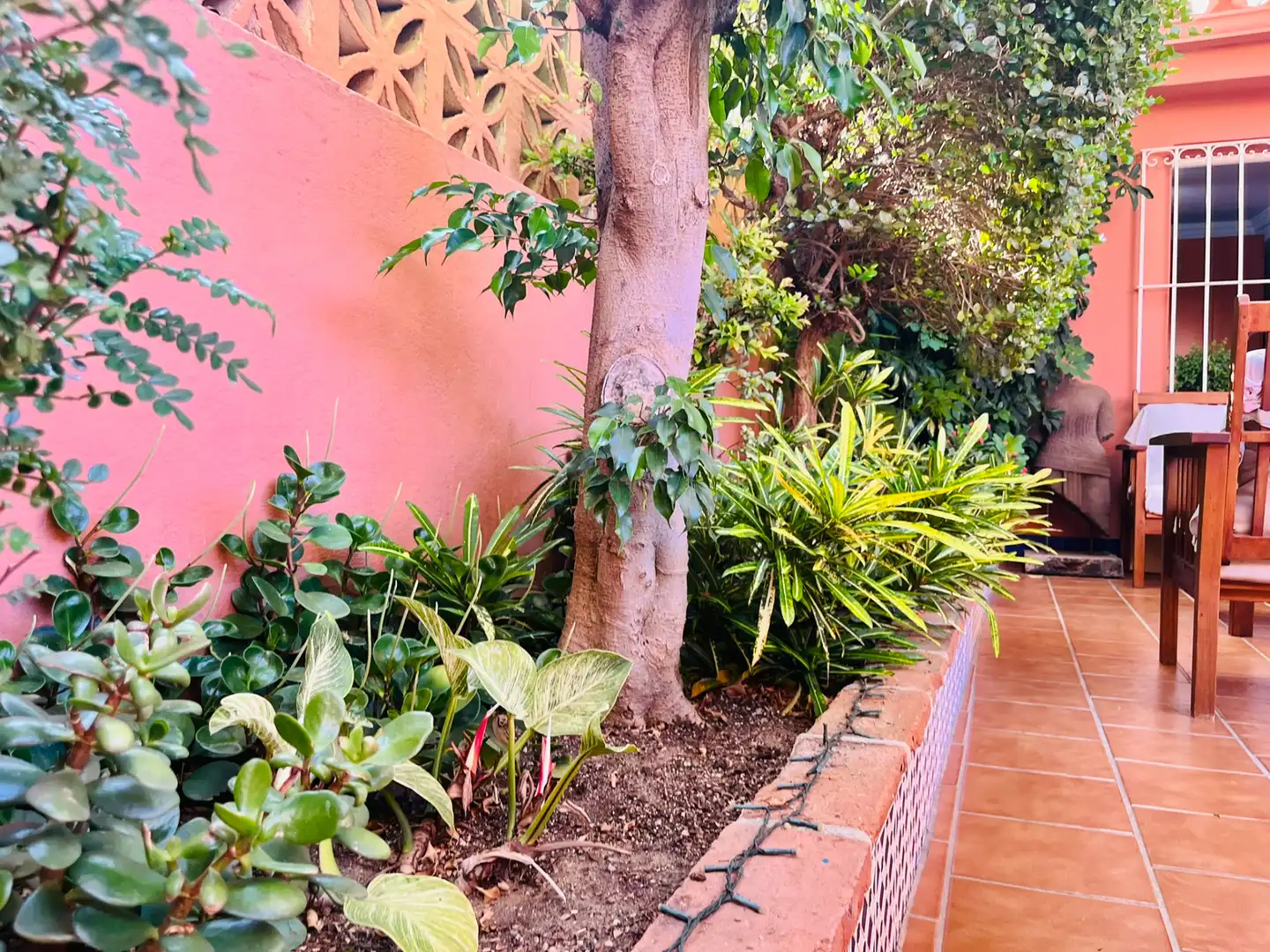 Jardín de Casa o chalet en venta en Fuengirola con Aire acondicionado, Jardín privado y Terraza