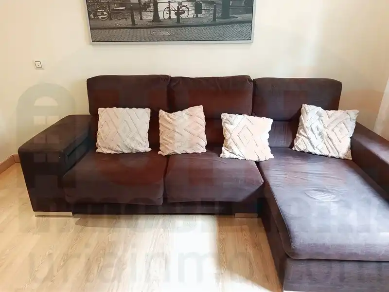 Sala de estar de Piso en venta en Oviedo  con Calefacción, Amueblado y Horno