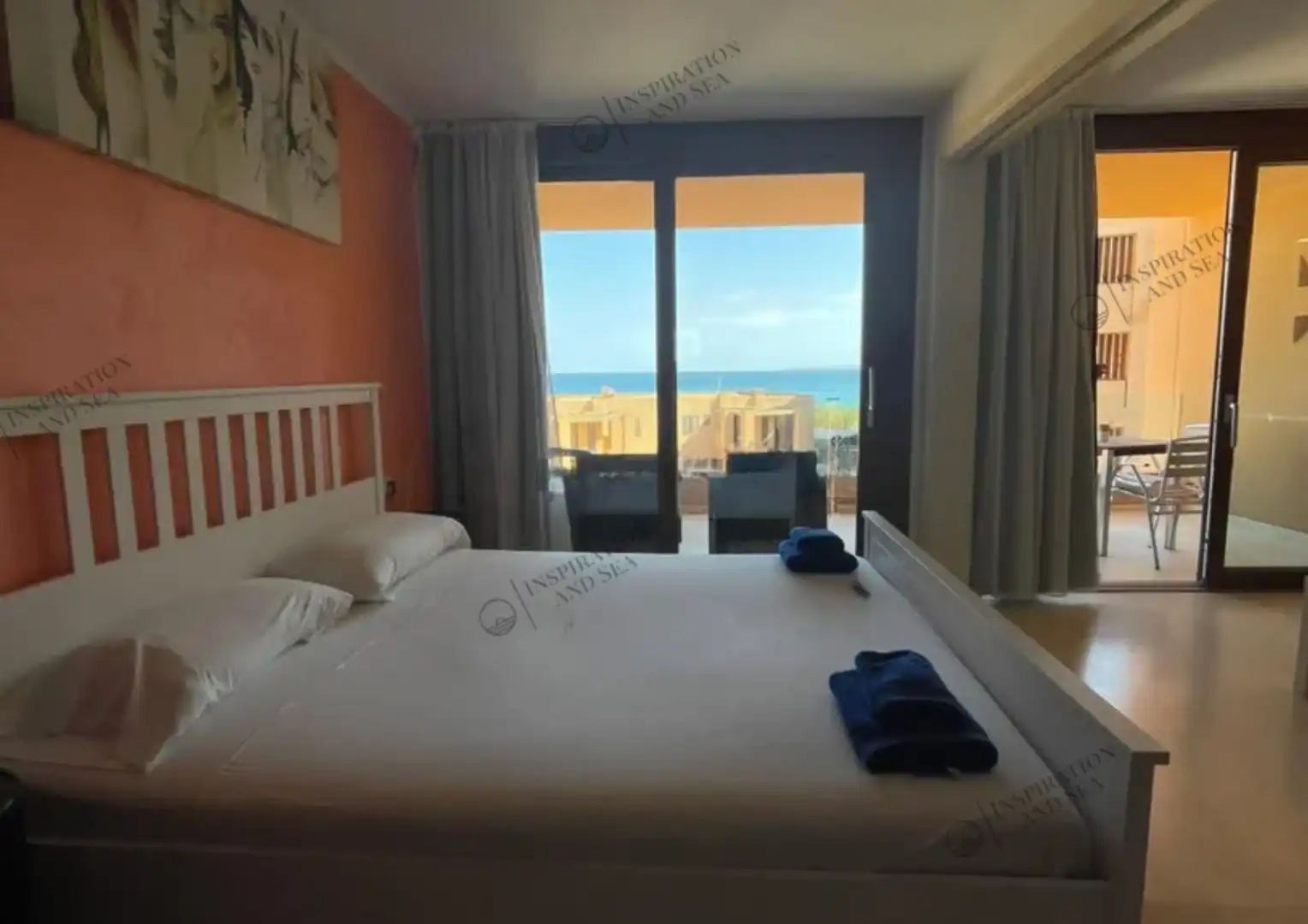 Bedroom of Flat for sale in Sant Josep de sa Talaia  with Air Conditioner, Heating and Terrace