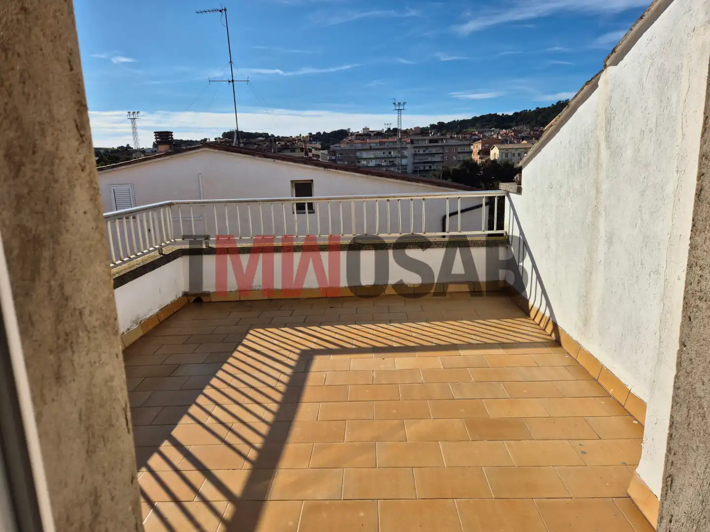 Terrasse von Wohnungen zum Verkauf in Navàs mit Klimaanlage, Terrasse und Ofen