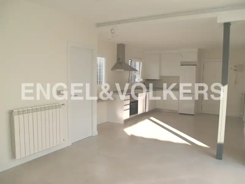 Kitchen of Attic for rent in Madrid  with Air Conditioner, Heating and Terrace