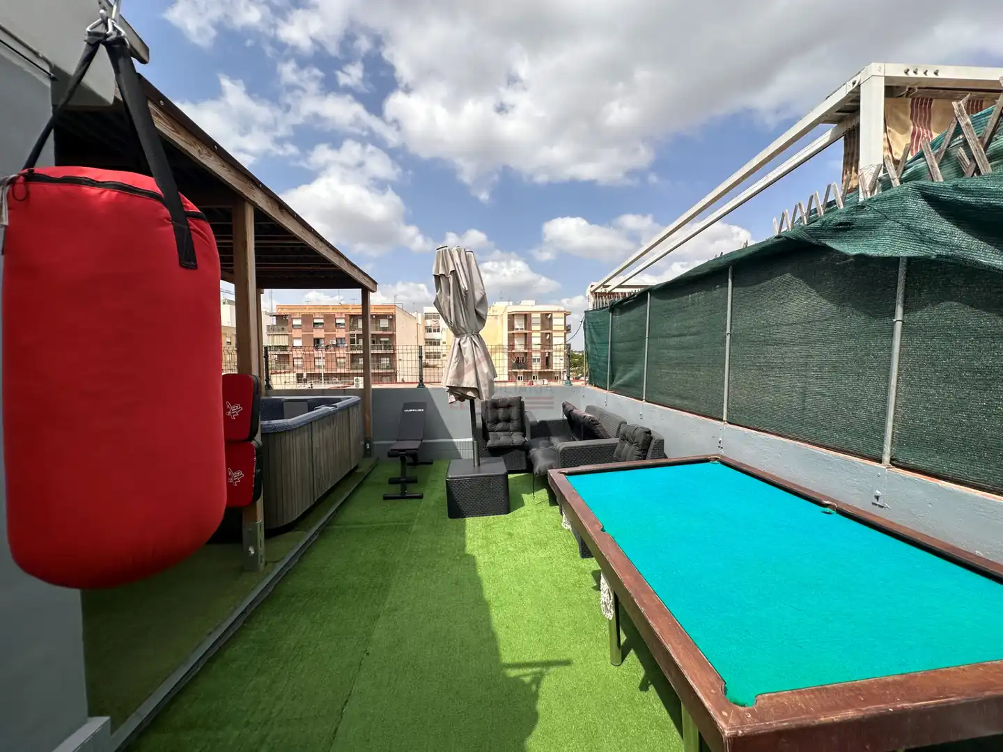 Terrasse von Maisonette zum Verkauf in Elche / Elx mit Klimaanlage, Terrasse und Abstellraum