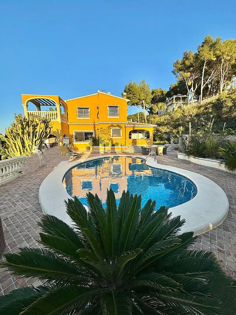Exterior view of Houses for sale in Jávea / Xàbia  with Air Conditioner and Private garden