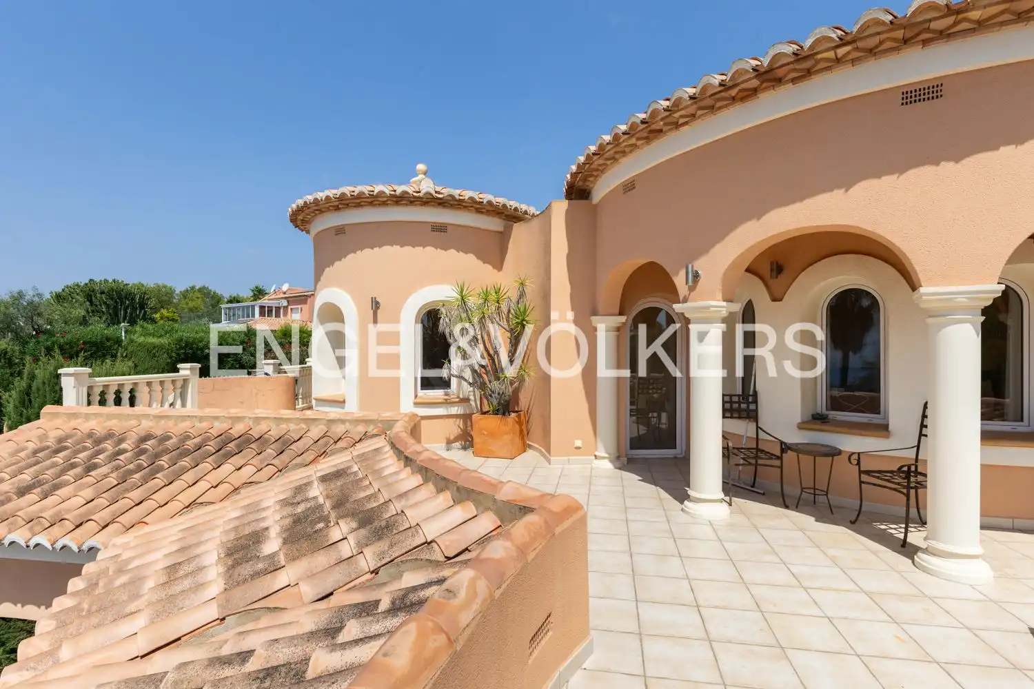 Vista exterior de Casa o chalet en venta en Jávea / Xàbia con Aire acondicionado, Calefacción y Jardín privado