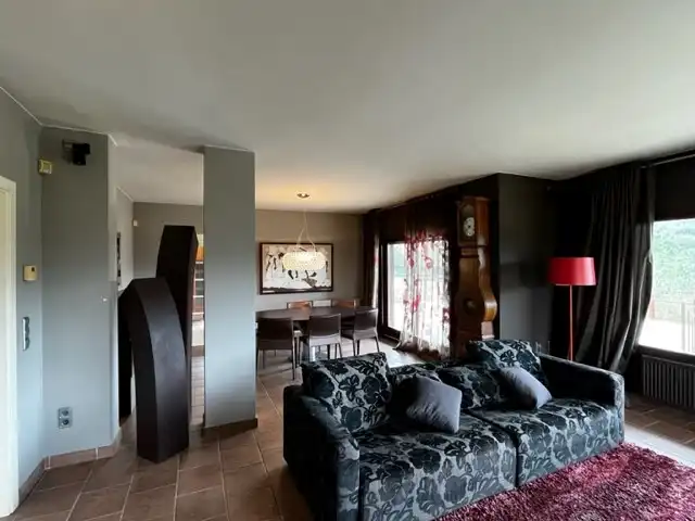 Sala de estar de Casa o chalet en venta en Bescanó con Calefacción, Jardín privado y Parquet
