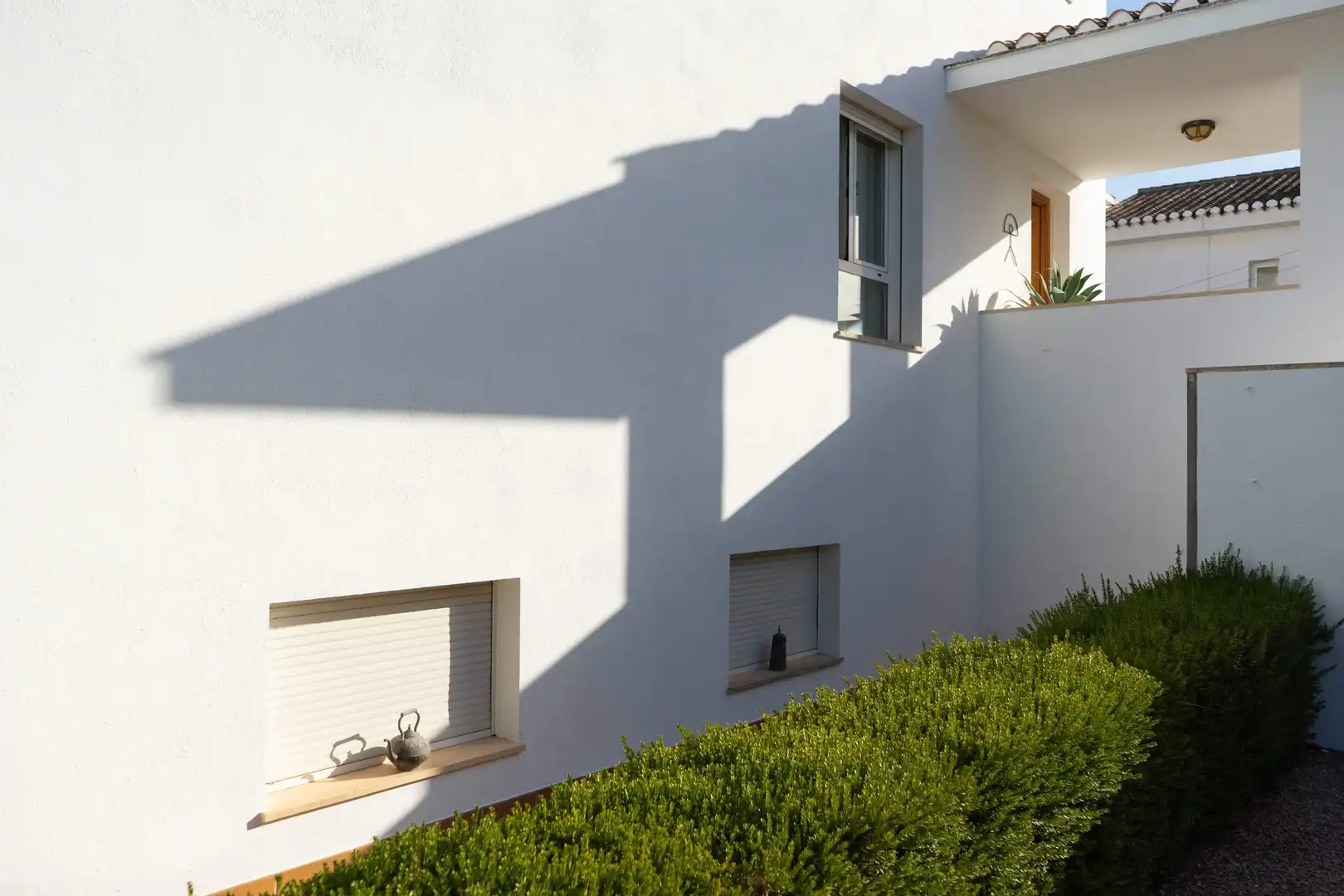 Vista exterior de Casa o xalet en venda en La Zubia amb Calefacció i Jardí privat