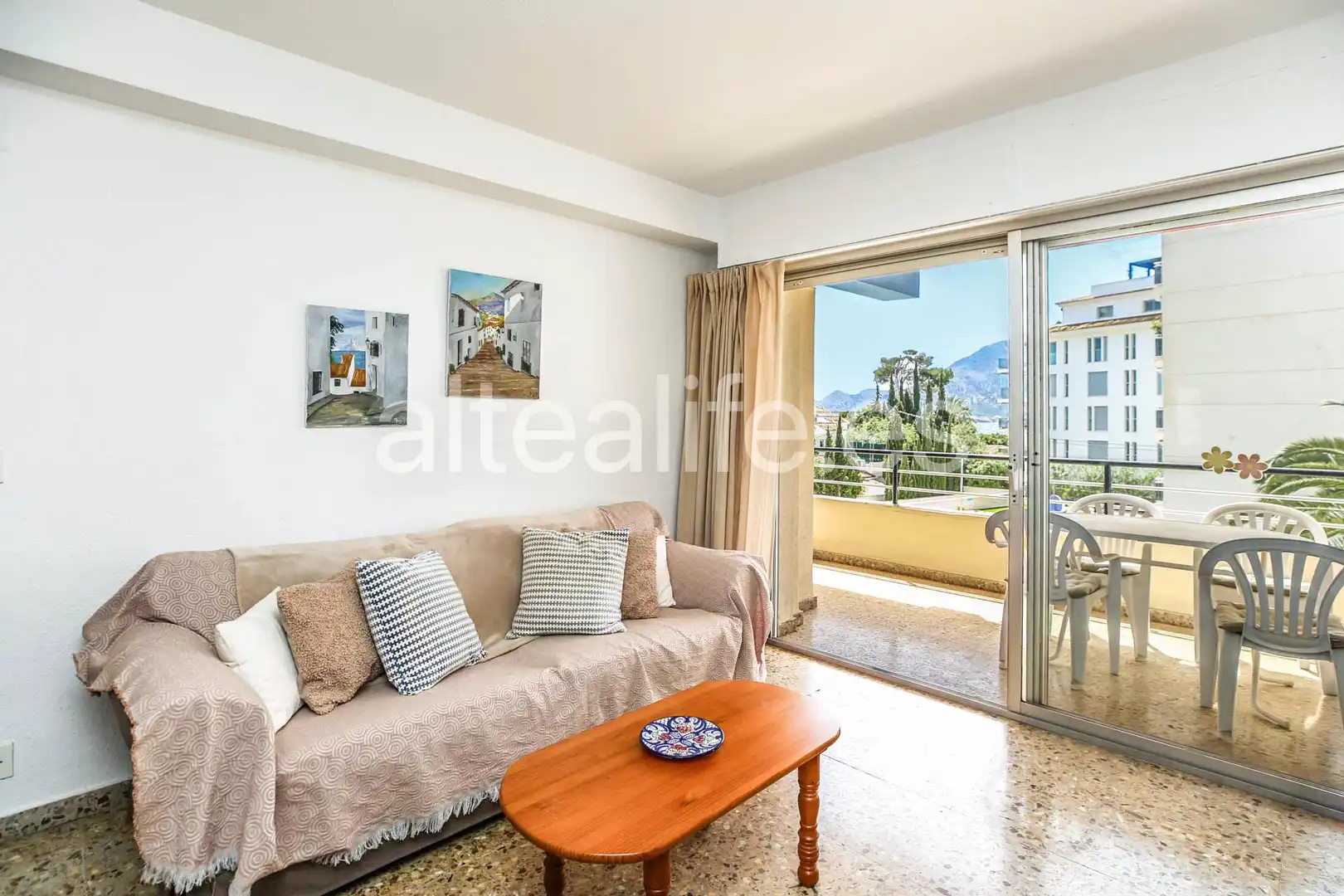 Vista exterior de Apartamento en venta en Altea con Aire acondicionado y Terraza