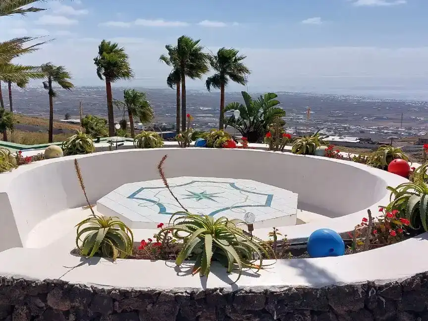 Terraza de Piso en venta en Tías con Jardín privado, Parquet y Piscina