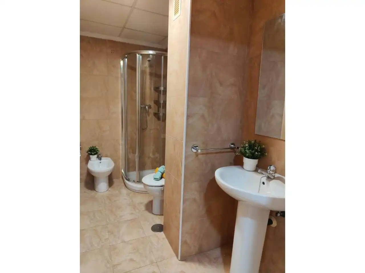 Bathroom of Flat for sale in Murcia  with Air Conditioner, Storage room and Furnished