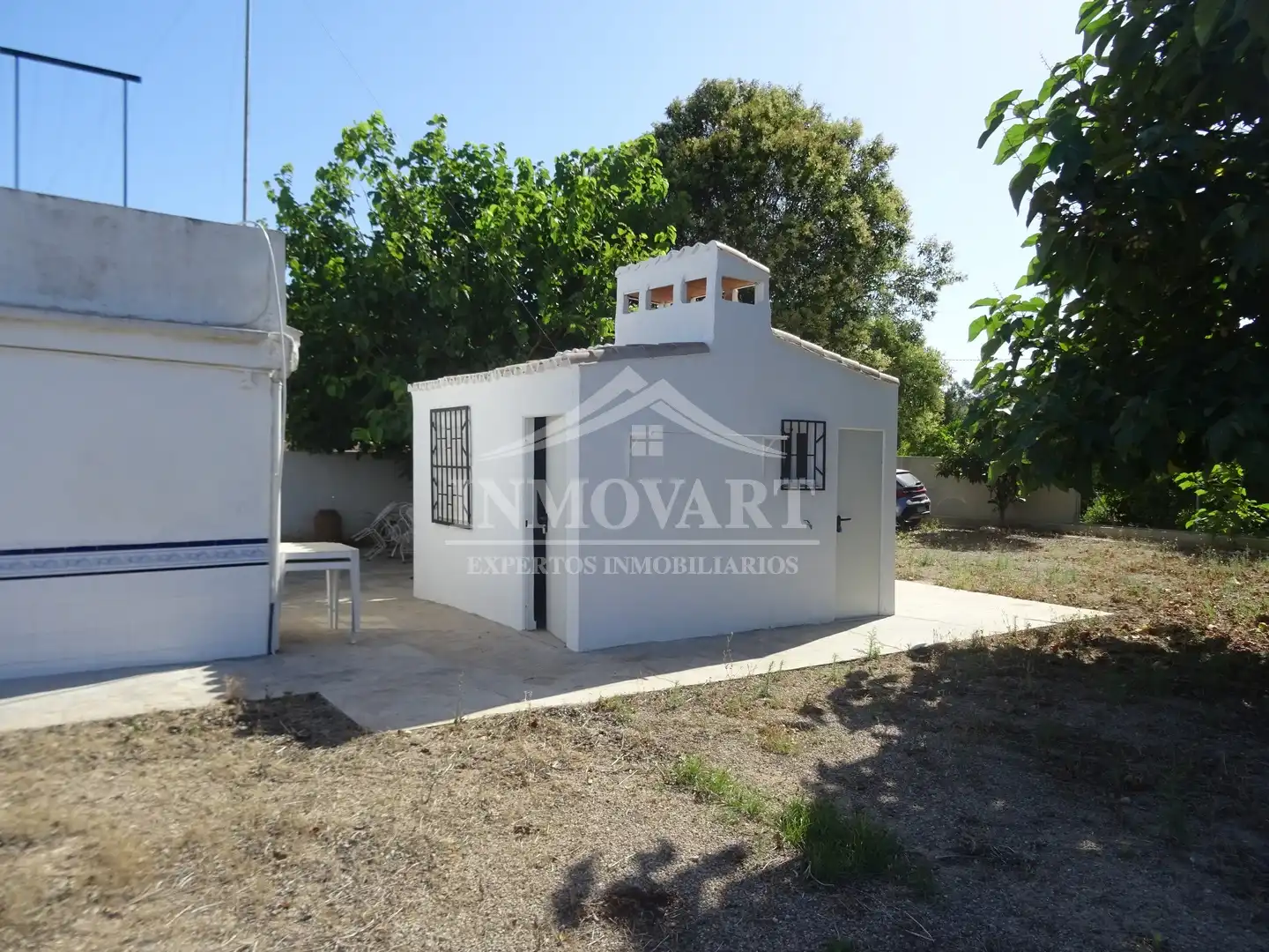 Vista exterior de Finca rústica en venta en Guadassuar con Trastero y Piscina