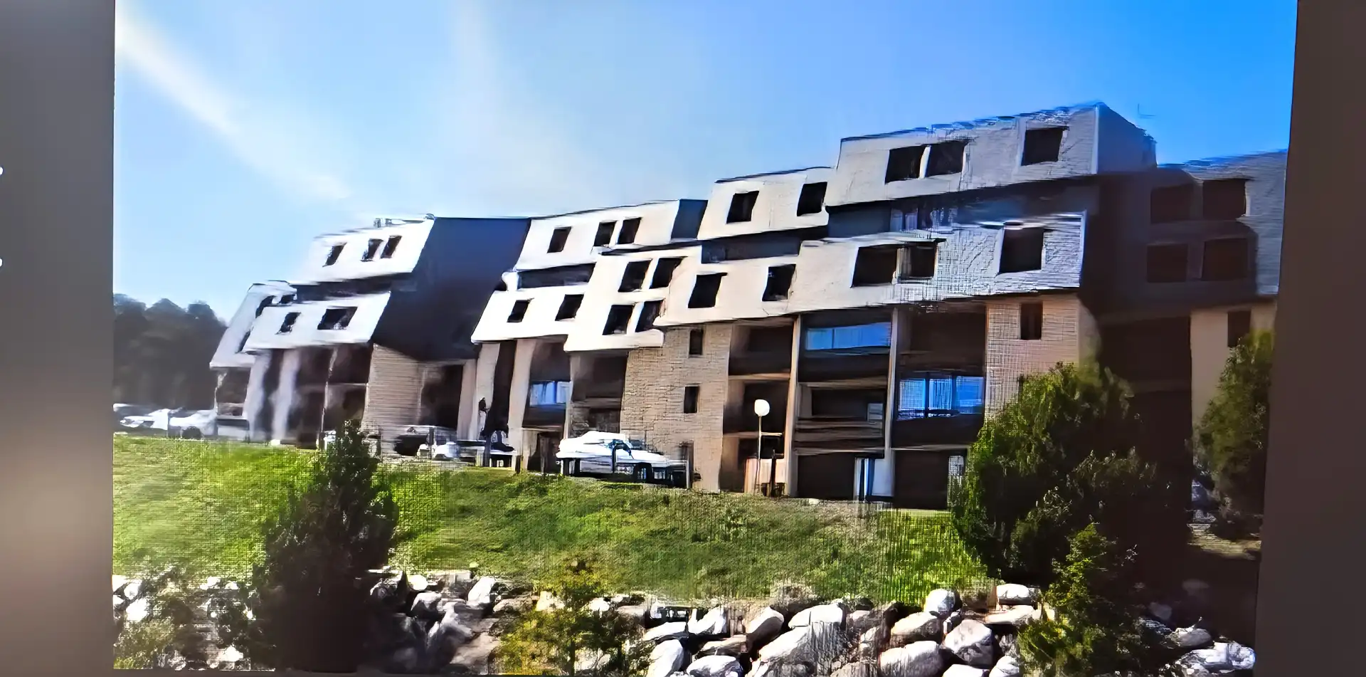 Vista exterior de Apartamento en venta en Les Angles con Calefacción, Trastero y Amueblado