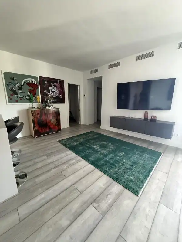 Living room of Flat for rent in Marbella  with Air Conditioner, Heating and Private garden