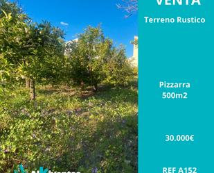Land for sale in Pizarra