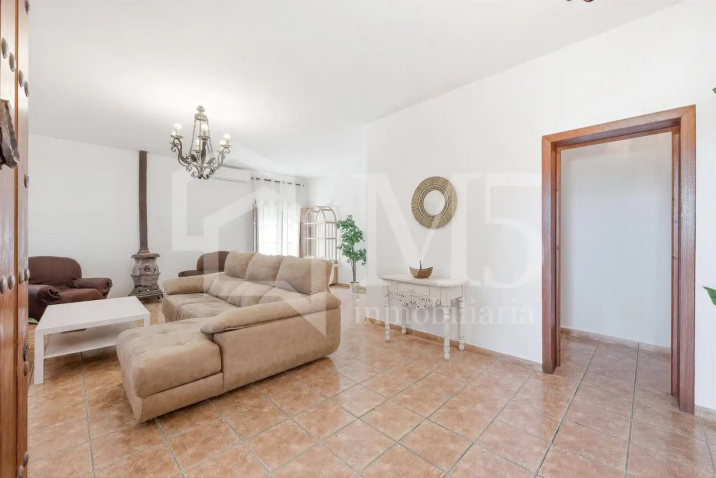 Wohnzimmer von Country house zum Verkauf in Vélez-Málaga mit Klimaanlage, Privatgarten und Terrasse