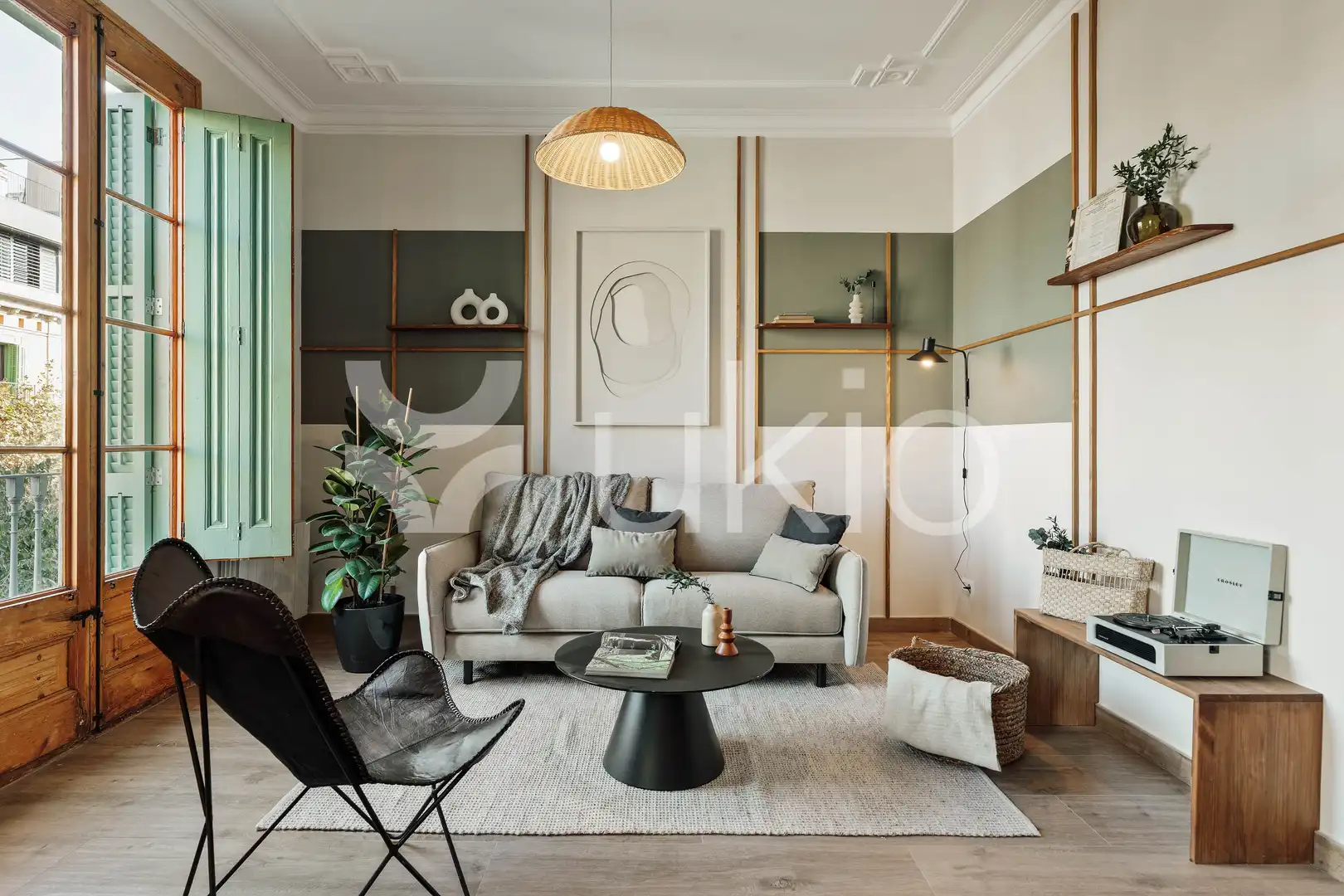 Apartamento con terraza en alquiler en Carrer de Pau Claris