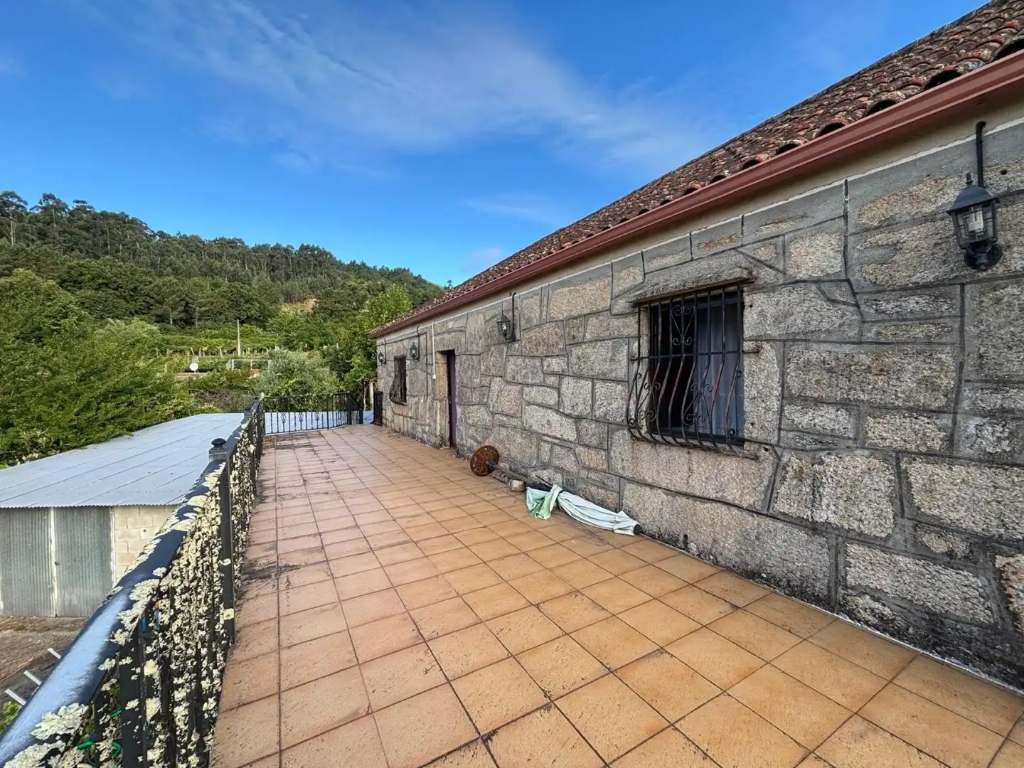 Vista exterior de Finca rústica en venta en Arbo con Calefacción