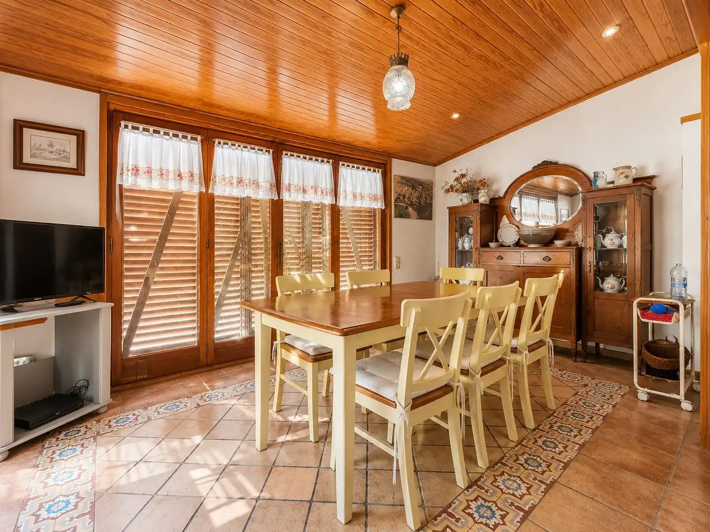 Dining room of Country homes for sale in Ullastrell  with Private garden, Terrace and Swimming Pool