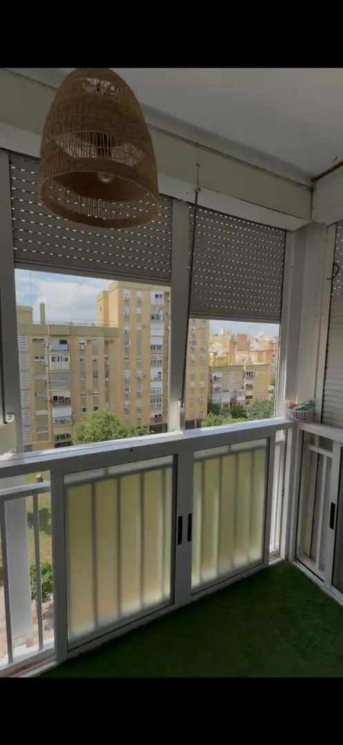 Exterior view of Flat for sale in Sevilla  with Air Conditioner and Terrace