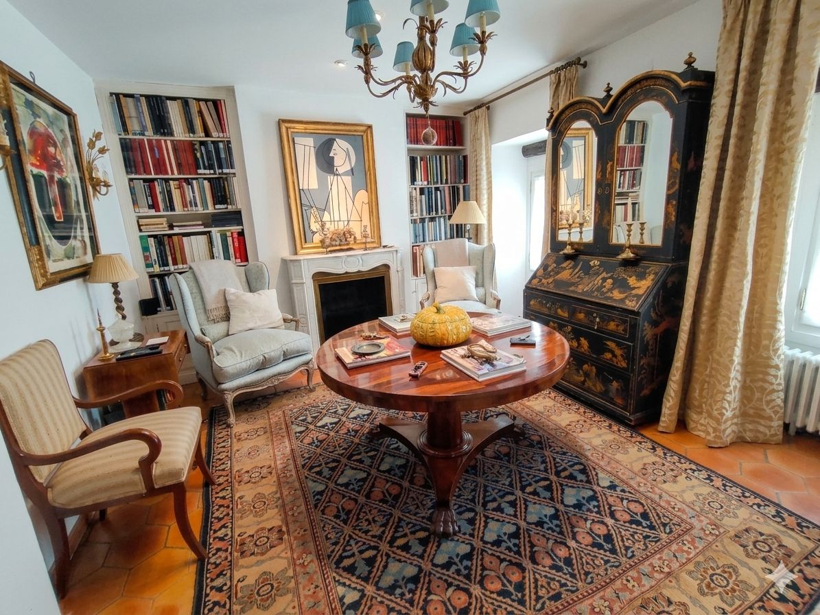 Sala de estar de Finca rústica en venta en San Lorenzo de El Escorial con Calefacción y Terraza