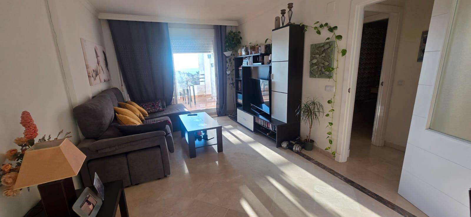 Living room of Flat for sale in Manilva  with Community pool