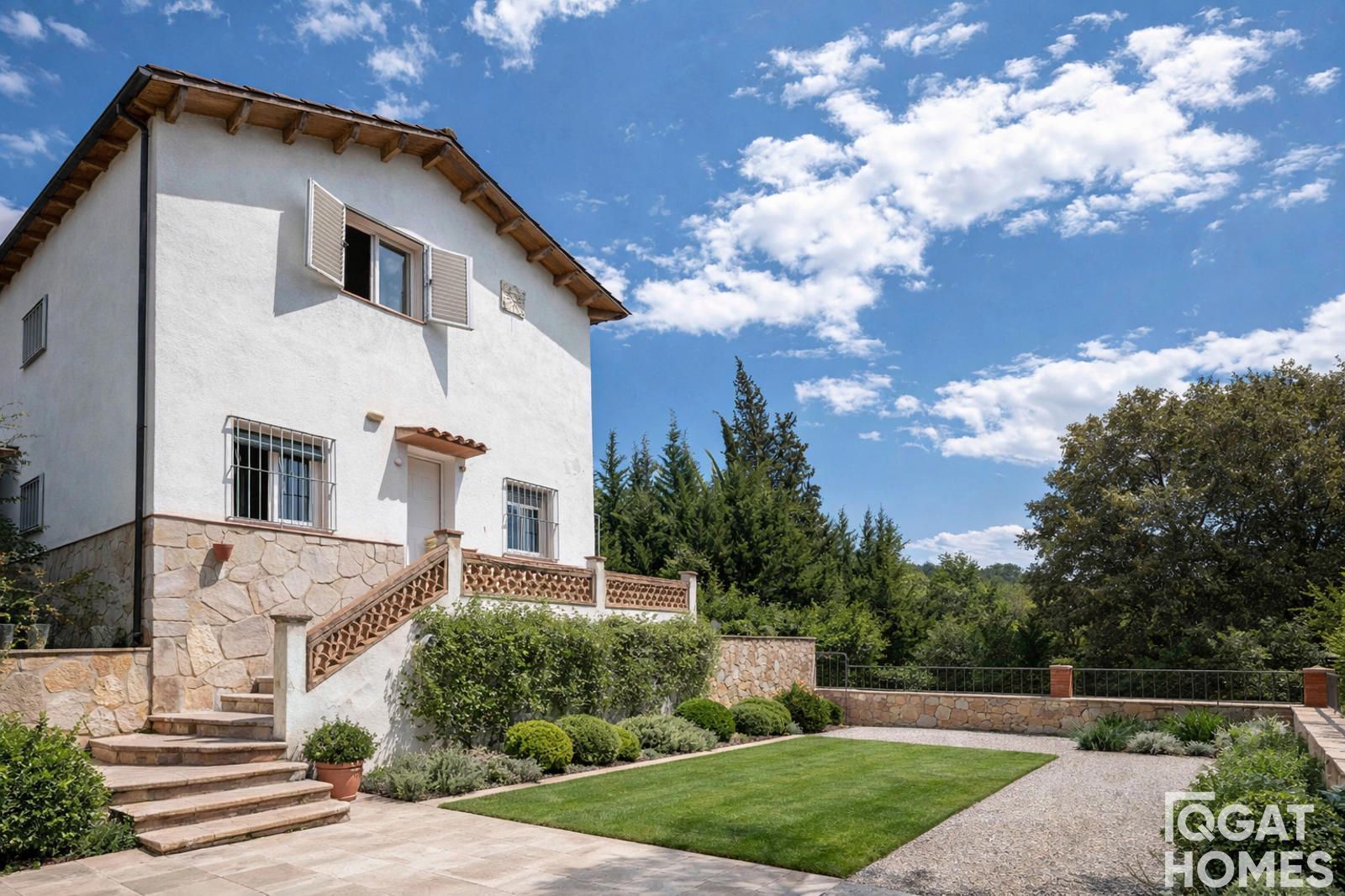 Garden of House or chalet for sale in Sant Cugat del Vallès  with Air Conditioner, Storage room and Alarm