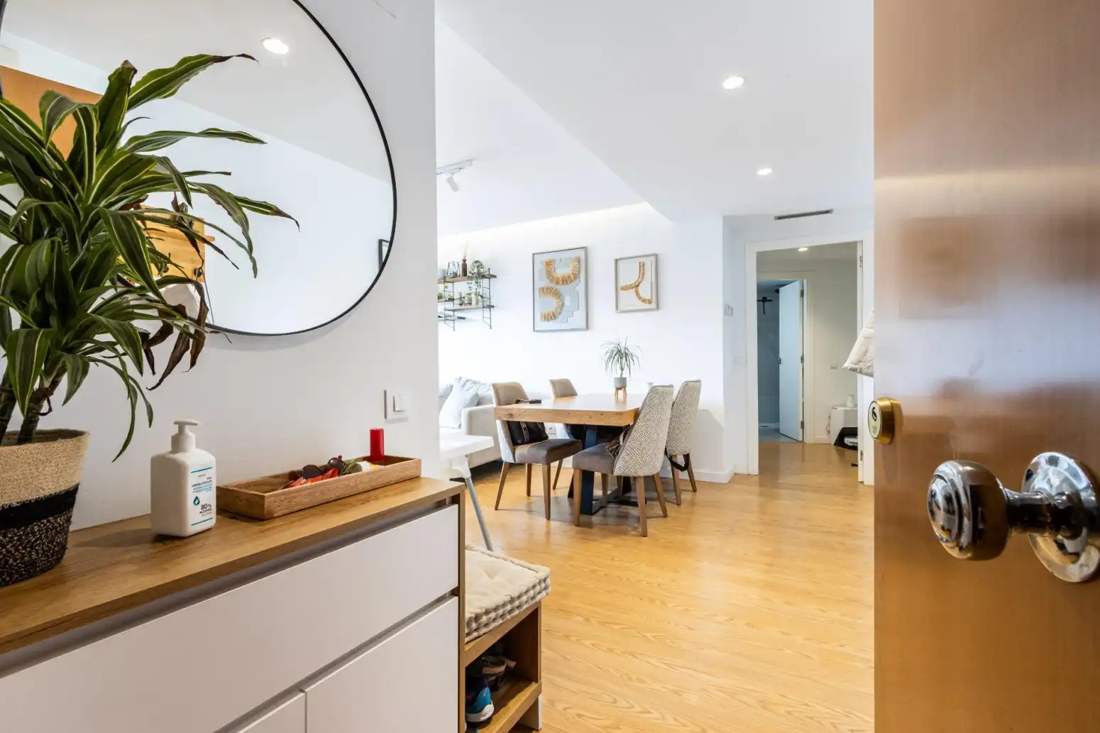 Comedor de Piso en venta en Terrassa con Calefacción, Parquet y Terraza