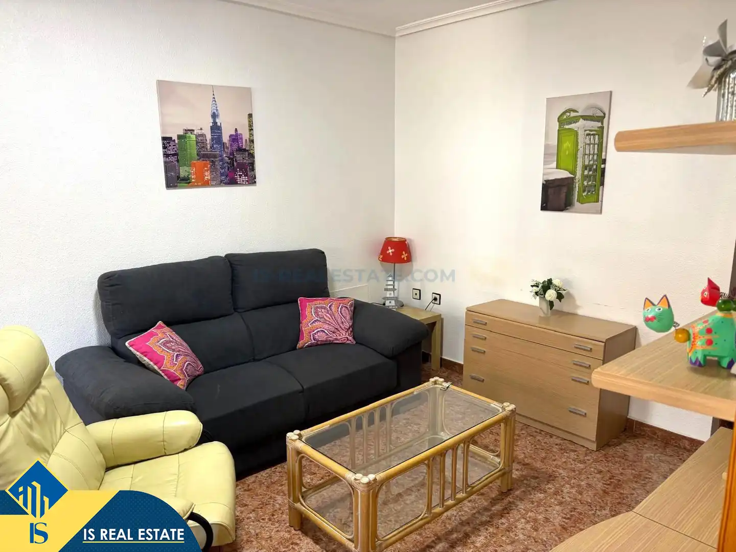 Living room of Houses for sale in Orihuela  with Heating, Furnished and Oven