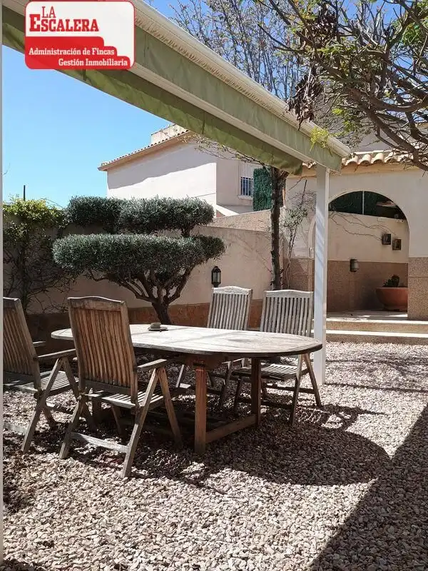 Terraza de Casa o chalet en venta en Castalla con Aire acondicionado, Calefacción y Jardín privado