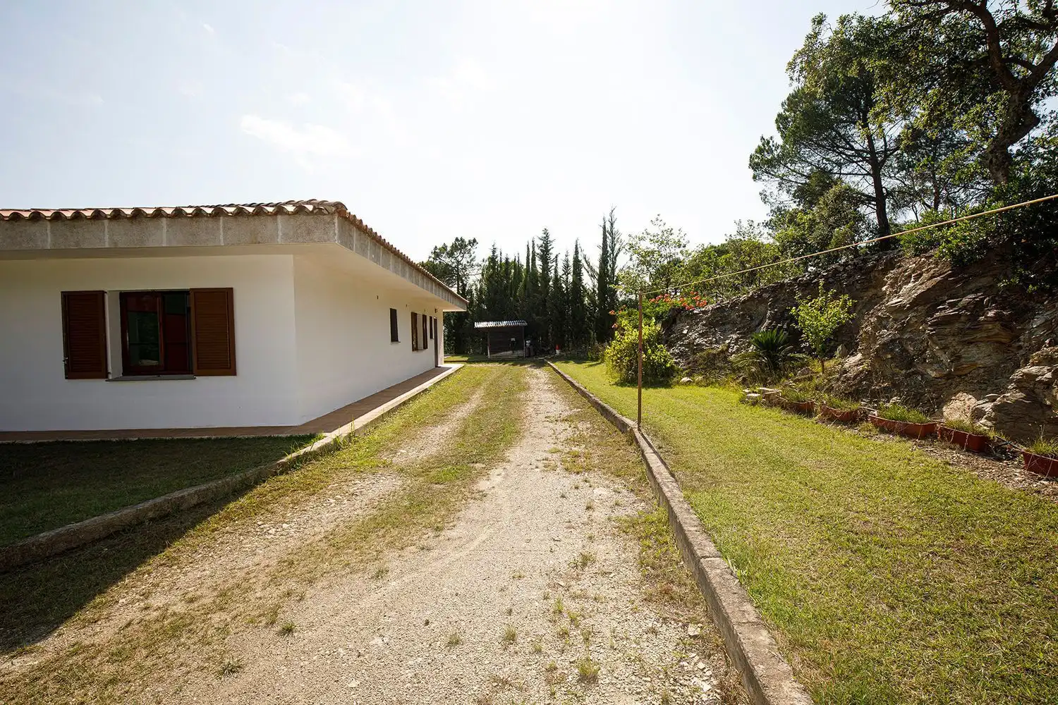 Vista exterior de Casa o chalet en venta en Llambilles con Calefacción, Jardín privado y Terraza