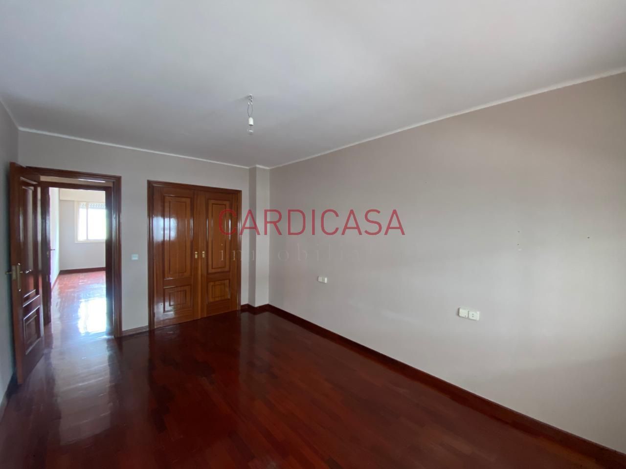 Bedroom of Flat for sale in Vigo   with Heating, Parquet flooring and Terrace