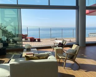 Sala d'estar de Apartament en venda en  Barcelona Capital amb Aire condicionat, Terrassa i Traster