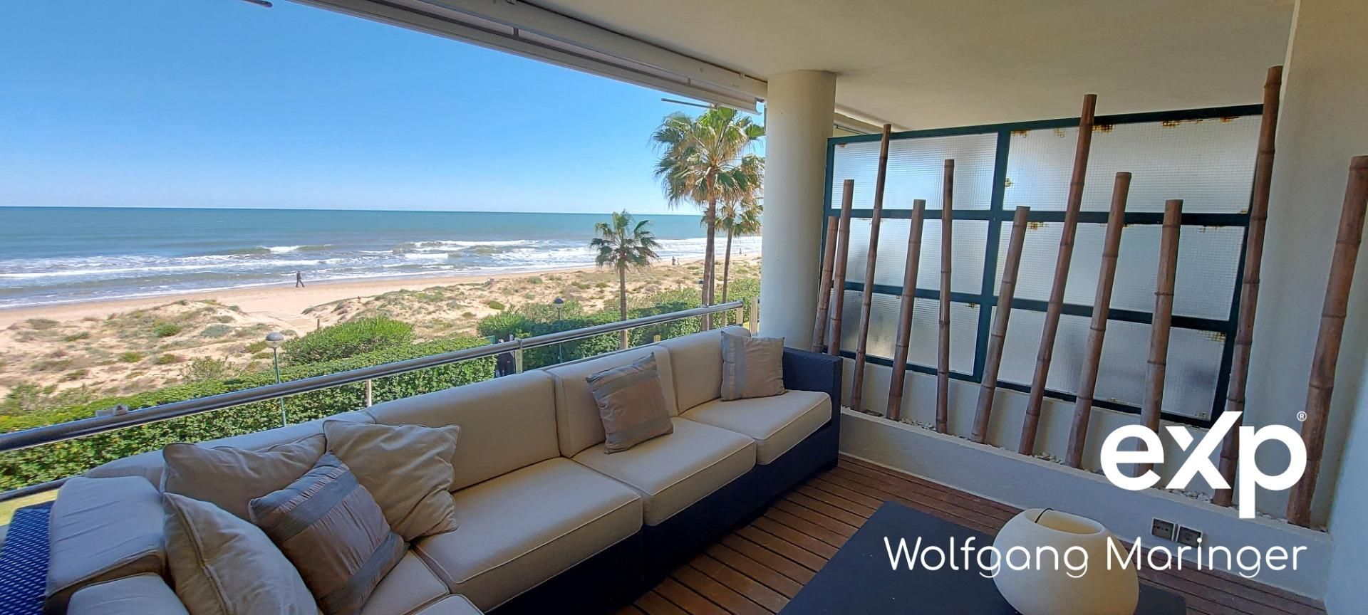 Terrasse von Maisonette zum Verkauf in Oliva mit Klimaanlage, Privatgarten und Terrasse