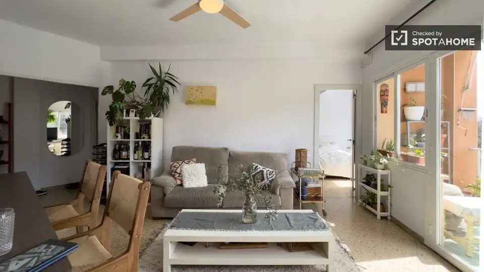 Flat with terrace to rent in Sants - Montjuïc, imagen 4
