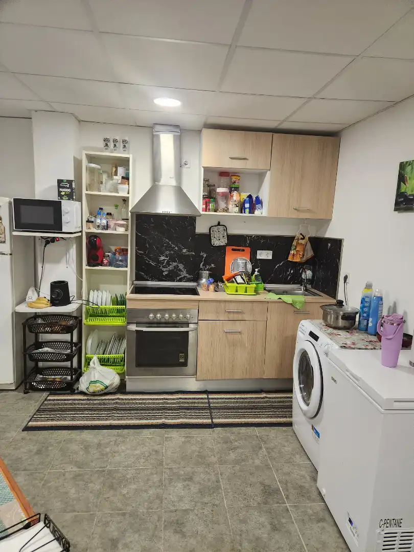 Cocina de Casa o chalet de alquiler en Fuente Álamo de Murcia con Aire acondicionado, Amueblado y Horno