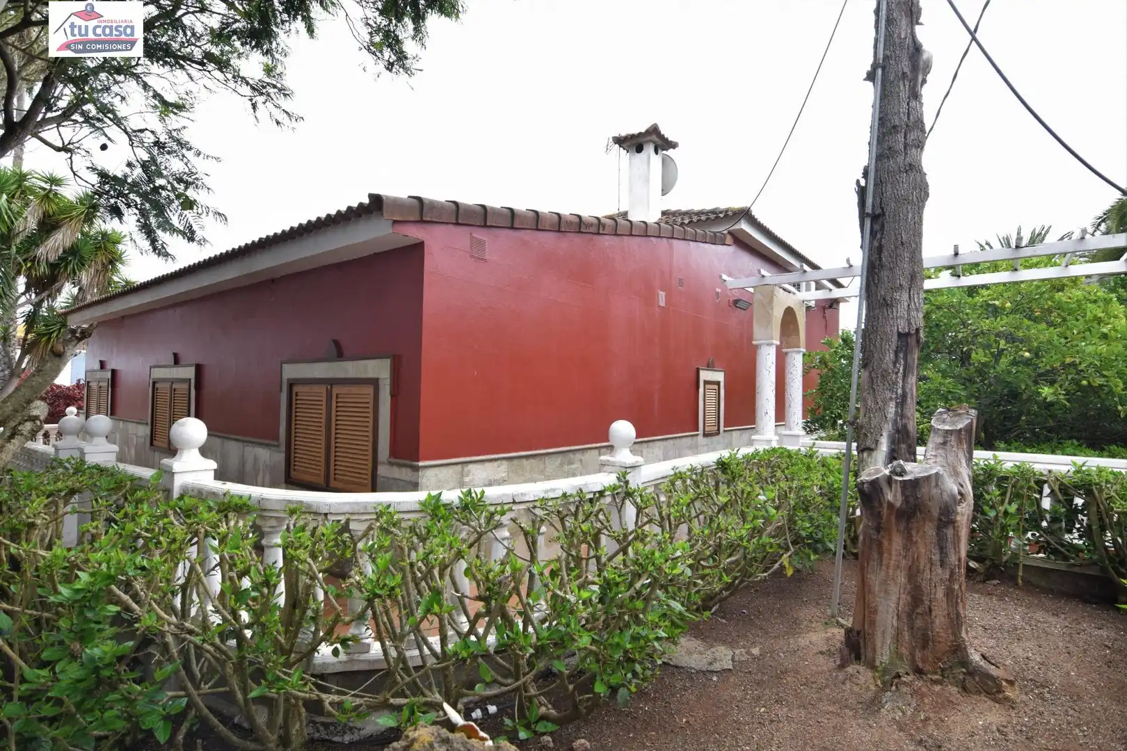 Exterior view of Houses for sale in Santa María de Guía de Gran Canaria  with Air Conditioner, Heating and Private garden