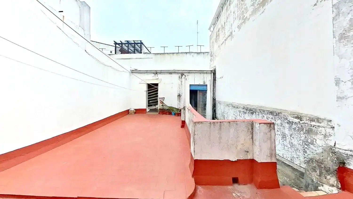 Terrasse von Einfamilien-Reihenhaus zum Verkauf in El Puerto de Santa María mit Terrasse