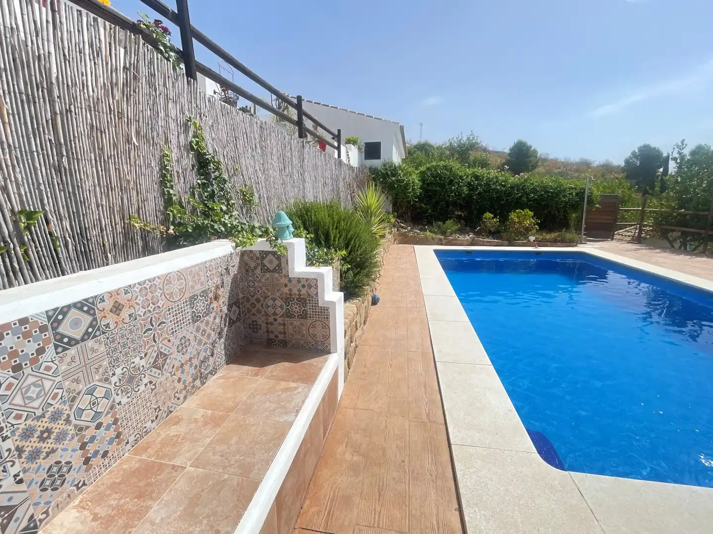 Swimming pool of Country homes for sale in Villanueva de la Concepción  with Air Conditioner, Heating and Private garden
