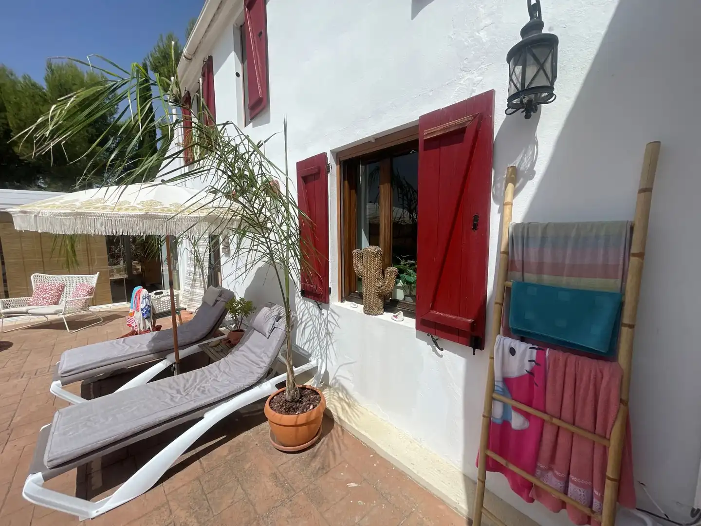 Terrace of Country homes for sale in Villanueva de la Concepción  with Air Conditioner, Heating and Private garden