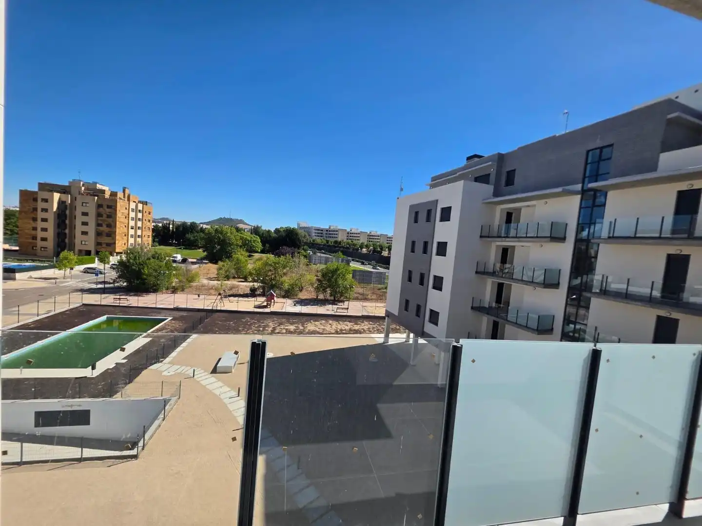Vista exterior de Apartamento en venta en Delicias