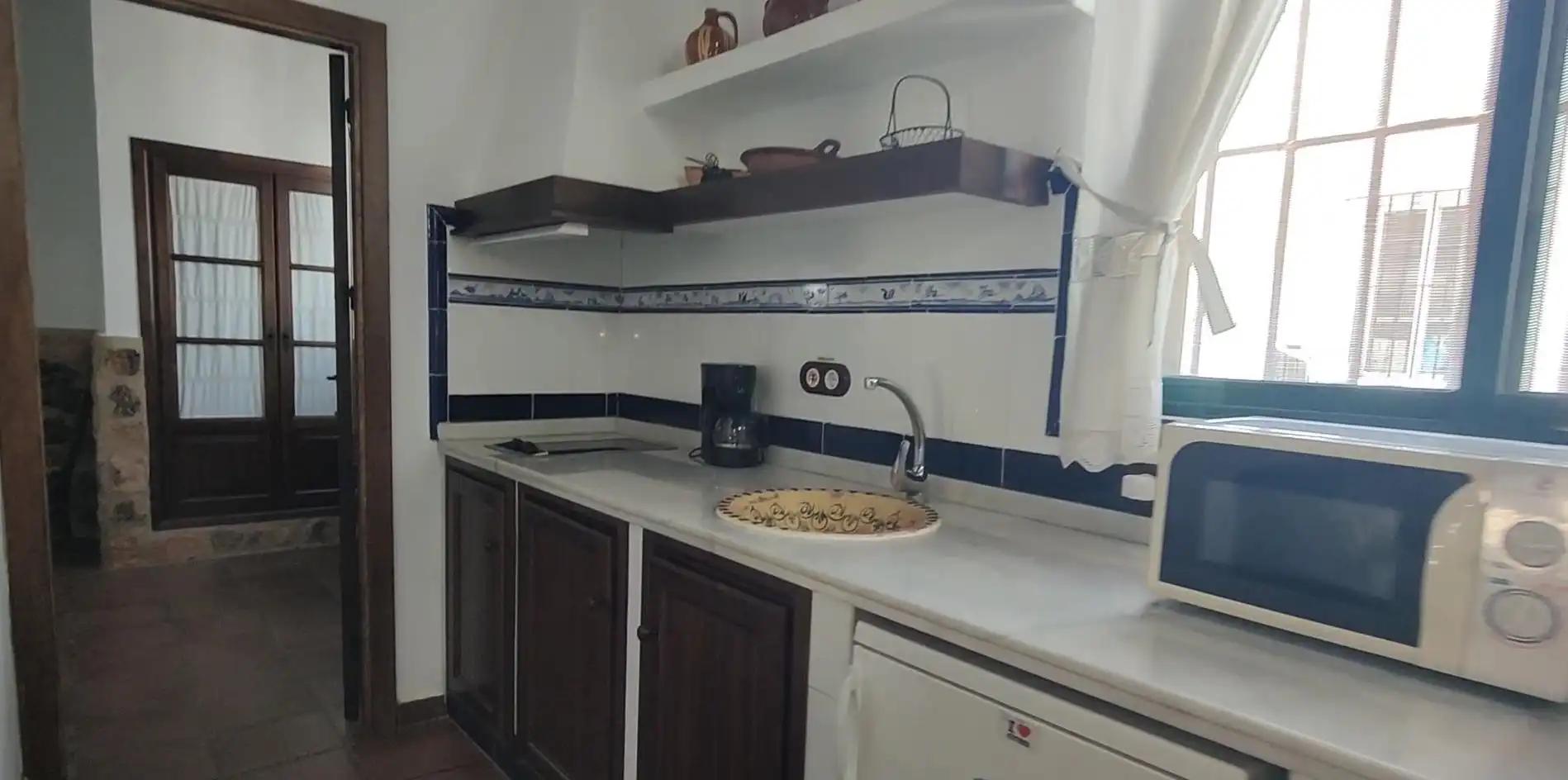 Cocina de Finca rústica en venta en La Lapa con Aire acondicionado, Jardín privado y Terraza