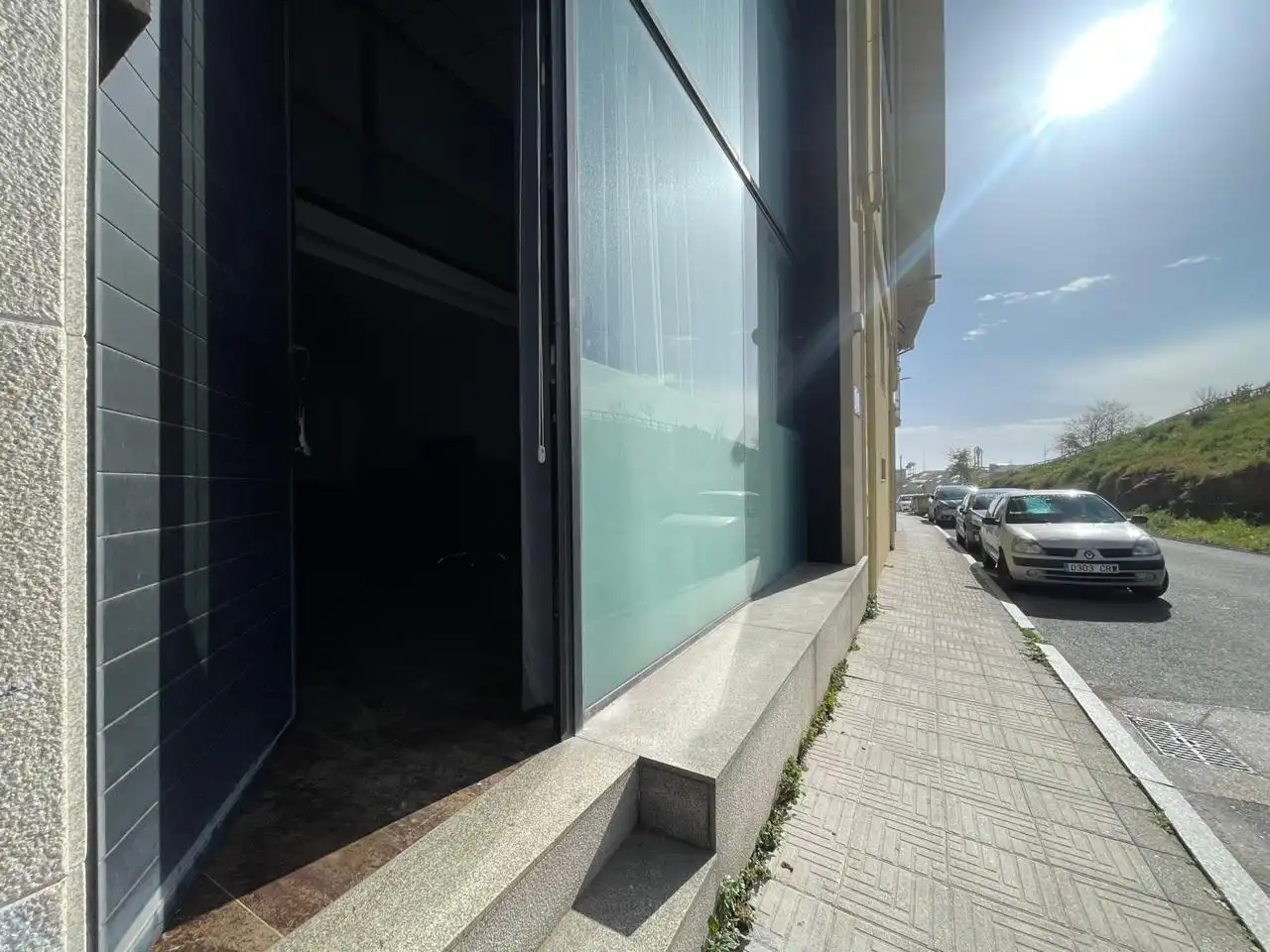 Vista exterior de Planta baja de alquiler en A Coruña Capital  con Calefacción y Amueblado